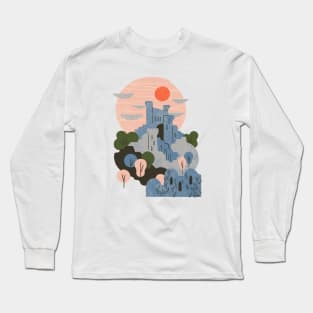 Blue Castle Long Sleeve T-Shirt